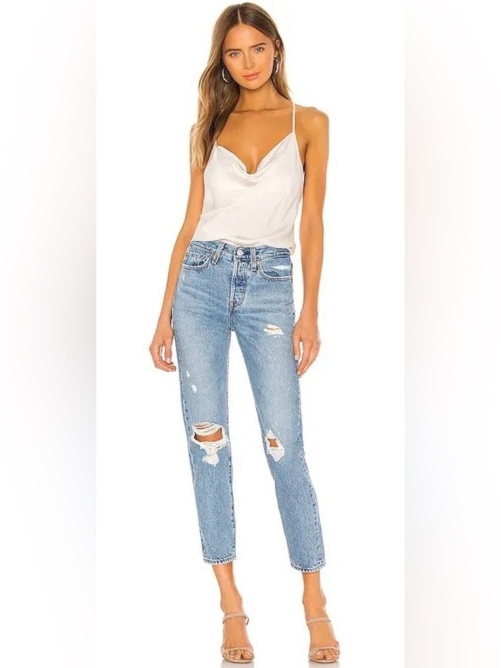 Levi’s wedgie Denim Jeans in Faded Blue